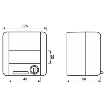 Jung SCHUKO Steckd.m.Klappd 820GNNAWSLEB 