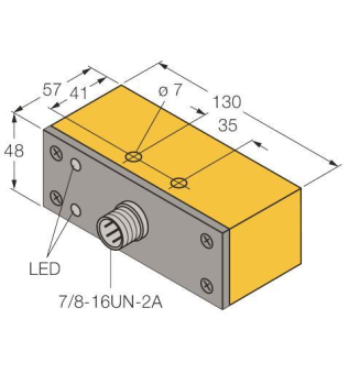 TURCK Induktiver NI30-Q130-ADZ30X2-B1131 