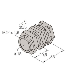 TURCK Montagezubehör               QM-18 