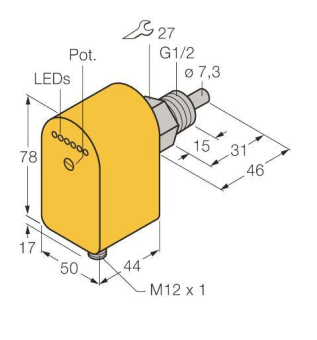 TURCK FCS-        FCS-G1/2A4P-AP8X-H1141 