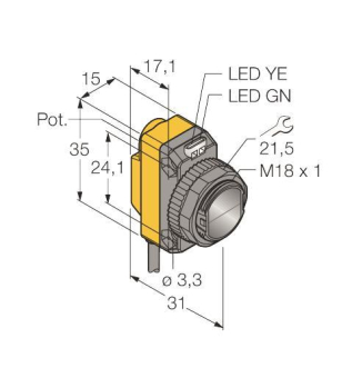 Turck Opto Sensor               QS18VP6D 