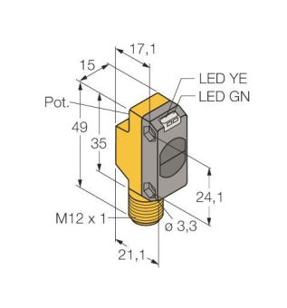 Turck Opto Sensor            QS18VP6DBQ8 