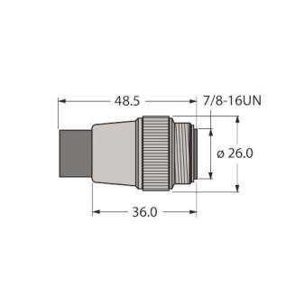 TURCK Abschlusswiderstand   RSMV-48TR-EX 