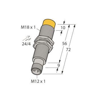 Turck Induktiver      NI8-M18E-LIU-H1141 