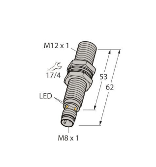 Turck Induktiver      BI4-G12-AP6X-V1131 