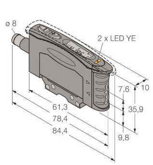 Turck Opto Sensor Basisgerät    D10DPFPQ 