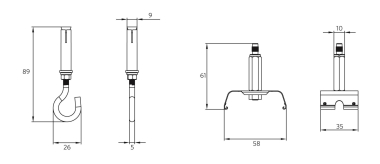 Opple Stahlseilabhängung 3m 542098002000 