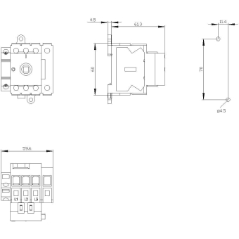 Siemens 3LD31101TL05       3LD3110-1TL05 