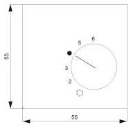 Siemens 5TC9220 DELTA i-system Abdeckung 