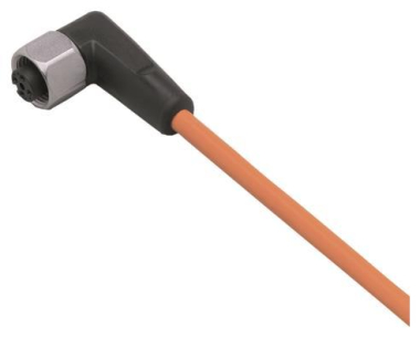 IFM Kabeldose abgewinkelt M12 5p  EVT096 