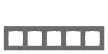 SIEM DELTA miro Rahmen 5-fach  5TG1115-2 