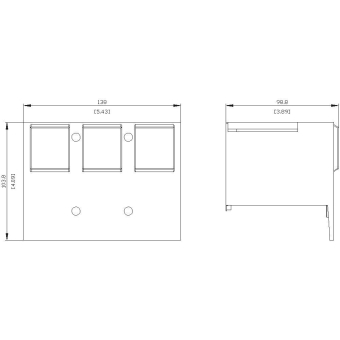 Siemens Klemmenabdeckung   3VA9471-0WF30 