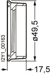 Siemens 5SH3411 DIAZED-Abdeckring 