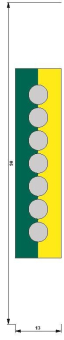 Siemens ALPHA-ZS, PE Klemme,   8GS4030-3 