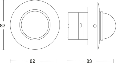STEIN Deckeneinbausensor IS D360  ISD360 