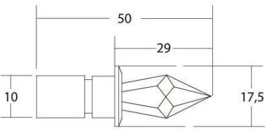 BRUM Kristall Fibatec für Faser  9733.05 