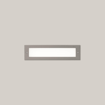 BEGA Einbauleuchte silber       33163AK4 