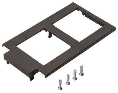 Hager Medienblende zum Einbau  GTMBV04T2 