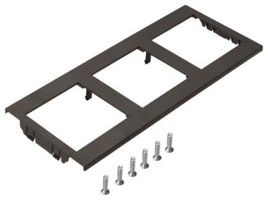 Hager Medienblende zum Einbau  GTMBV04T3 