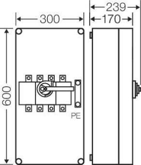 HENS Mi-Lasttrennschaltergeh. Mi Mi 7454 