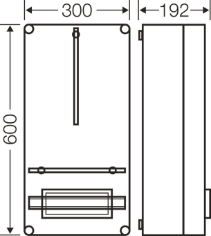 HENS Mi-Zählergehäuse             MI2420 