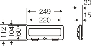 HENS Klappdeckel 12TE             MIKL12 