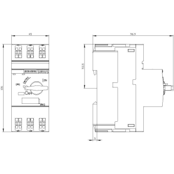 SIEM Leistungsschalter,    3RV2311-1JC20 