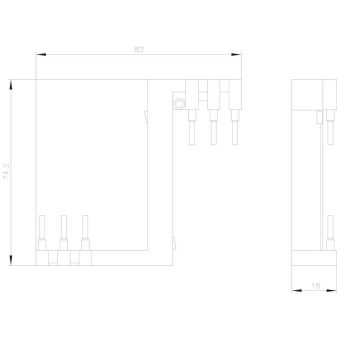 SIEM Hauptstromverbinder zur   3RA2916-A 