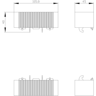 Siemens 3NP19331CB00 Kabelanschluss- 
