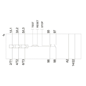 Siemens 3RU21161CB1 Überlastrelais S00 