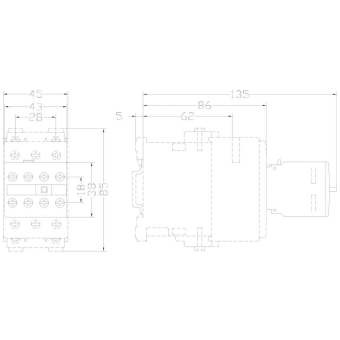 Siemens 3RH19211XA220MA0 Hilfsschalter- 