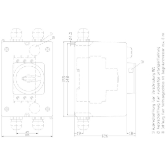 Siemens 3RV19231DA00 Isolierstoff- 