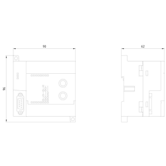Siemens 6GK14152AA10 SIMATIC NET DP/AS- 