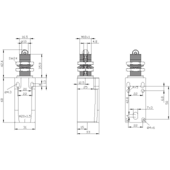 Siemens 3SE52320HD10 SIRIUS Pos.Schalter 