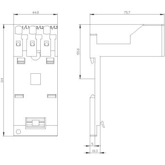 Siemens 3RU29263AC01 Einzelaufstellungs- 