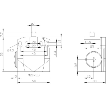 Siemens 3SE52420CC05 SIRIUS Pos.Schalter 
