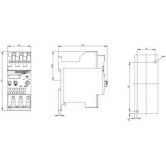 SIEM Überlastrelais 20-25A  3RU2126-4DC1 