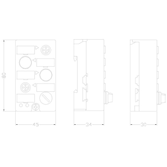 Siemens 3RK14000GQ200AA3 AS-I Kompakt- 