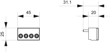 SIEM Hilfsschalter, 2 Schließer, 