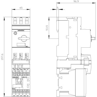 SIEM                  3RA2110-0DE15-1AP0 
