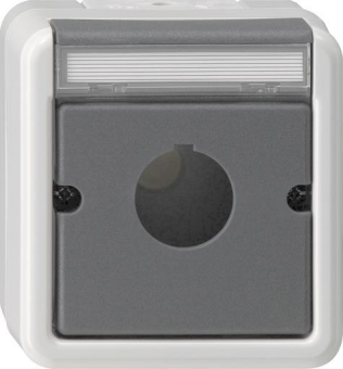 GIRA 027230 Gehäuse Beschriftungsfeld 