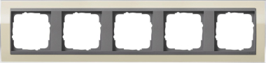 GIRA 0215778 Abdeckrahmen 5fach Zwischen 