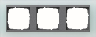 GIRA 021385 Abdeckrahmen 3fach Zwischen 