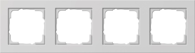 GIRA 021437 Abdeckrahmen 4fach E2 