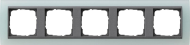 GIRA 021585 Abdeckrahmen 5fach Zwischen 