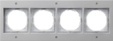 GIRA 021465 Abdeckrahmen 4fach TX_44 