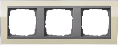 GIRA 0213778 Abdeckrahmen 3fach Zwischen 