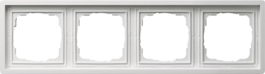 GIRA 0214112 Abdeckrahmen 4fach 