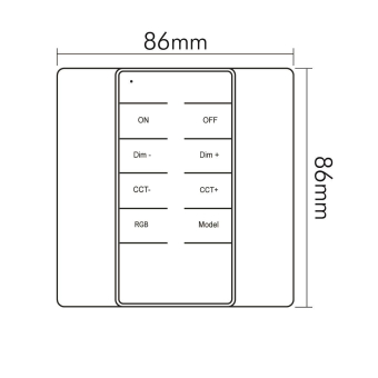 Nobile RF Fernbedienung für   9109011024 
