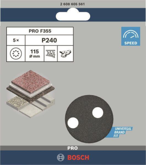 Bosch 5Schleifblatt F355      2608605561 